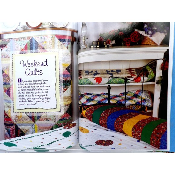 Quilting Pattern Book "Quick Creative Quilting" Jeanne Stauffer & Sandra Hatch - Picture 8 of 8